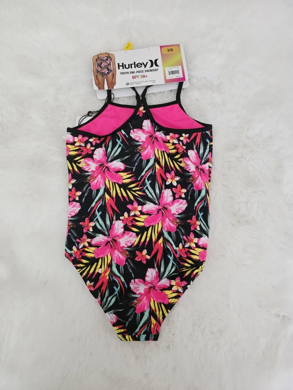 HURLEY🐙 Brand New One Piece Swimsuit SIZE 5/6